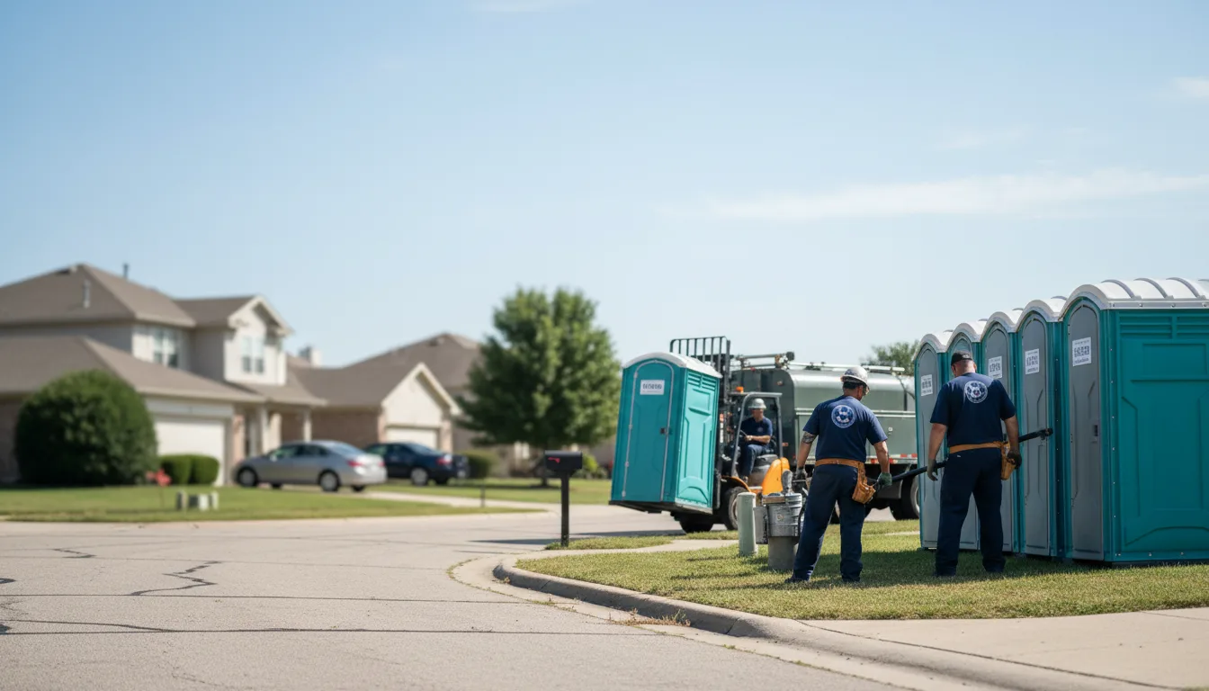 Porta Potty Rental in Cameron, IL near me